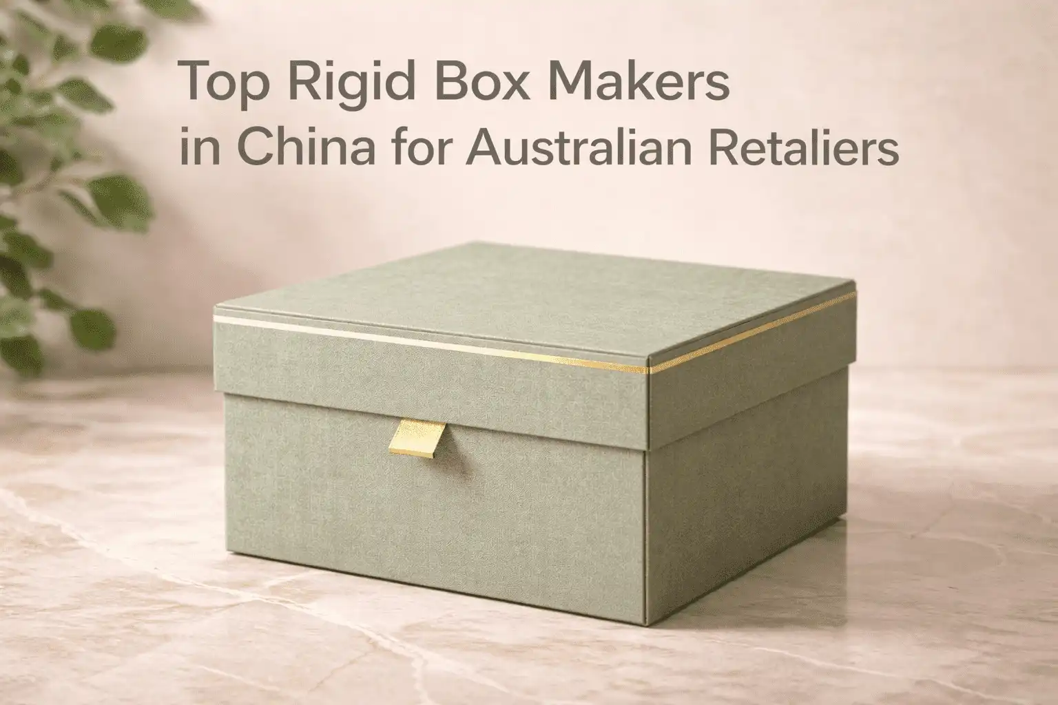 Top Rigid Box Makers in China for Australian Retailers